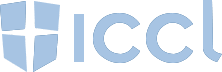 Logo with four segmented light blue squares on the left and the letters "ICC" in bold, stylized font on the right.